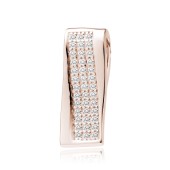 Pandantiv argint placat cu aur roz cu pietre DiAmanti Z0785CRG_W-DIA